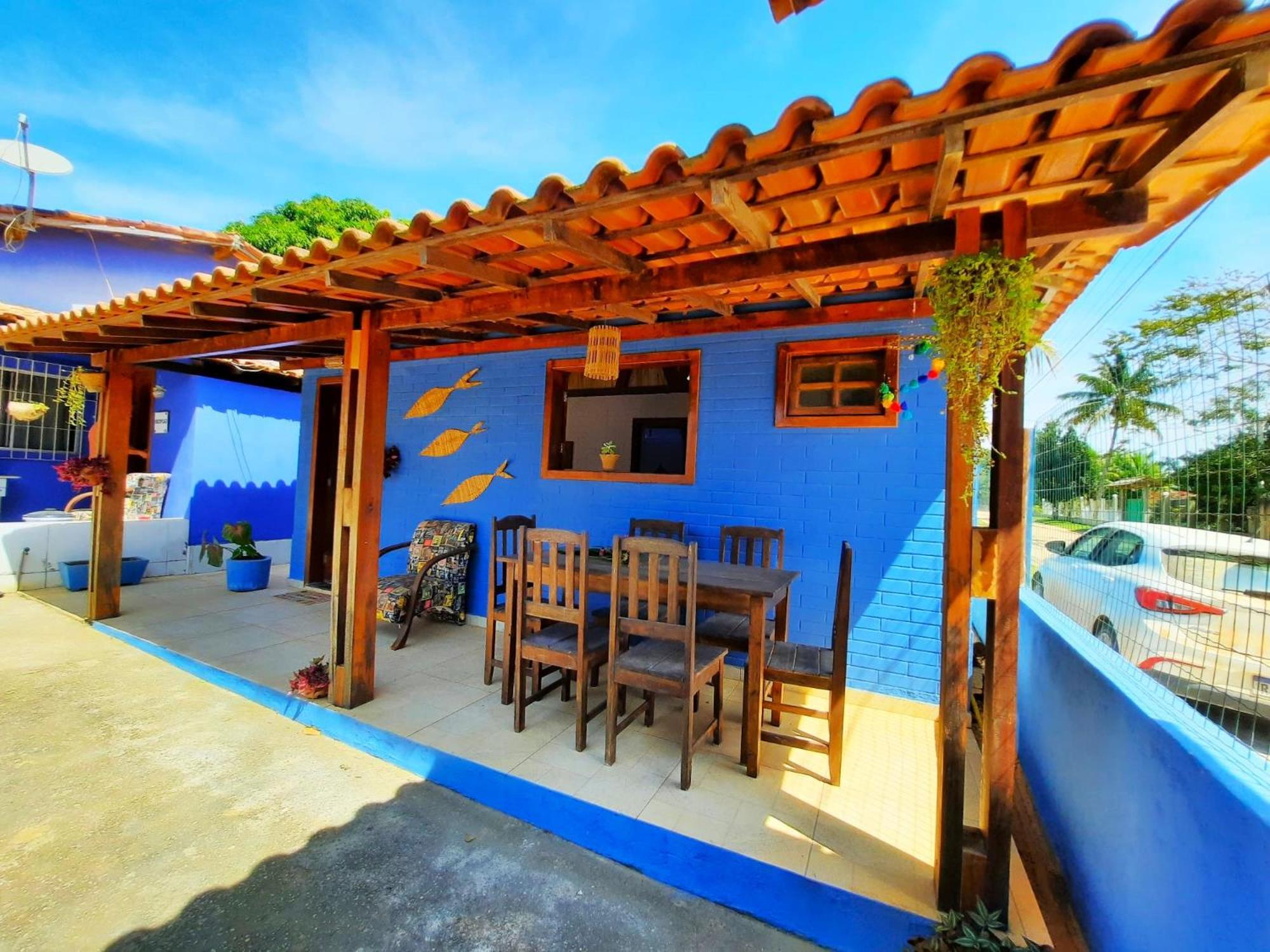 Pousada Azul Cumuruxatiba Exterior foto